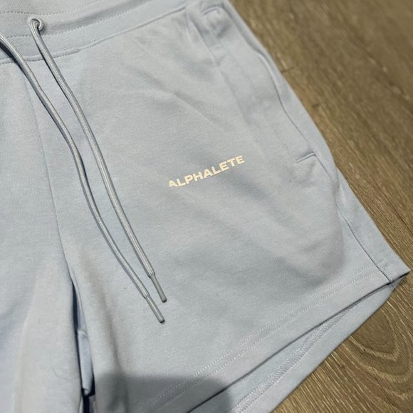 COPY - Alphalete Women's Core Shorts | Baby Blue | Size Medium - Picture 3 of 9